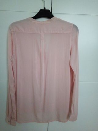 Camisa rosa palo de Brehska talla S 38