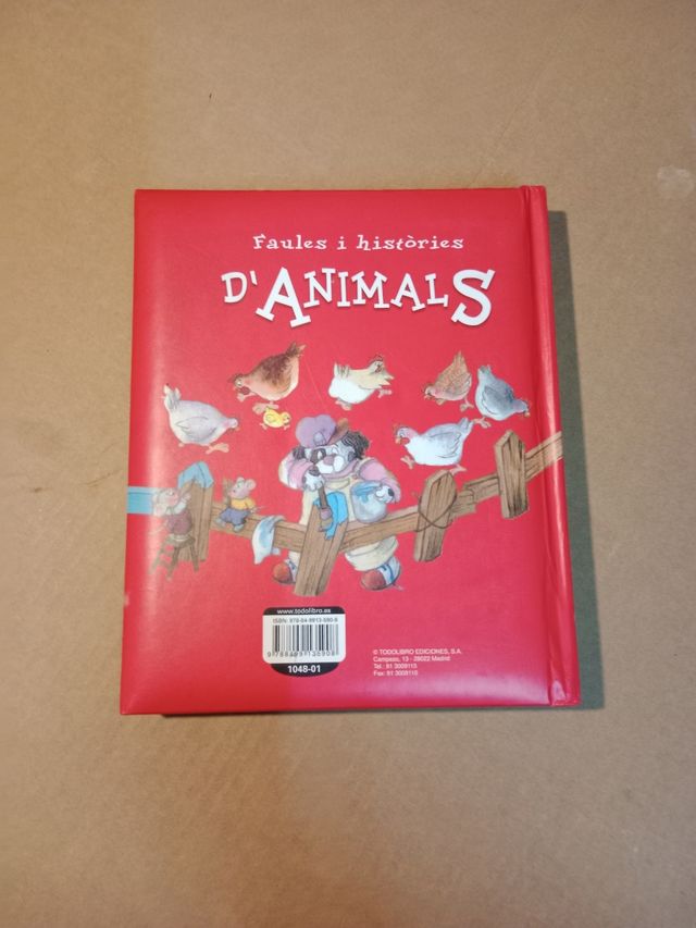 Llibre "Faules i històries d'animals"