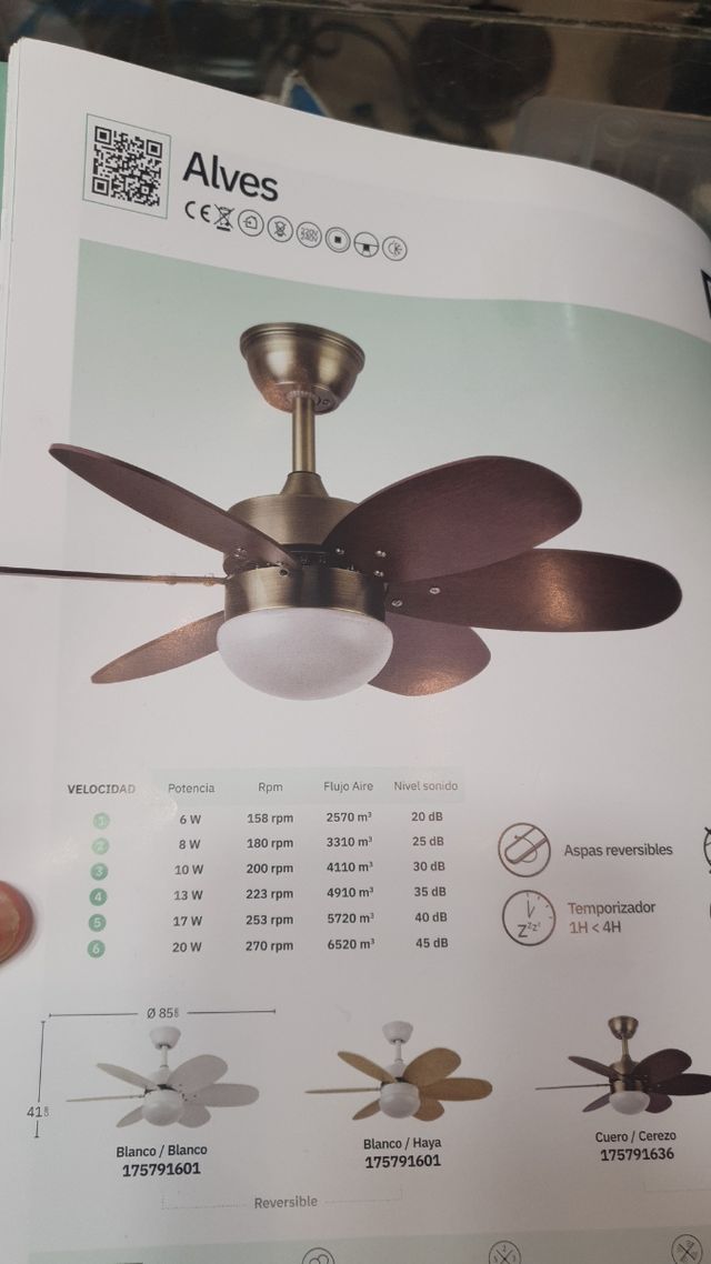 ventiladores techo