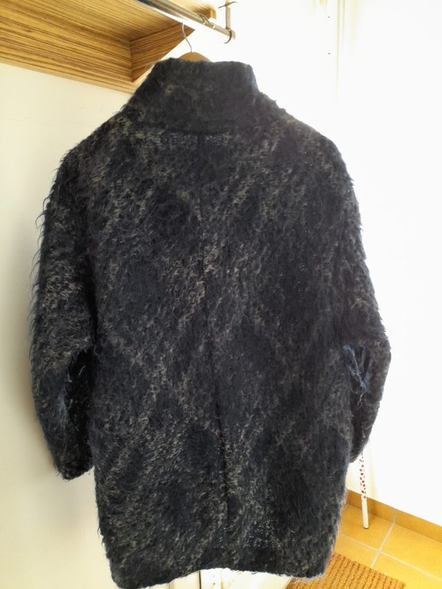 Casaco projectista ALBA CONDE. Cor Azul