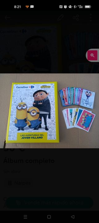Álbum completo Minions