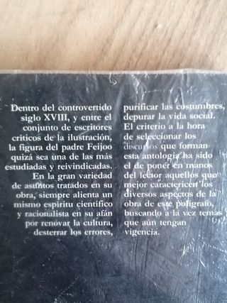 Teatro critico universal. Feijoo