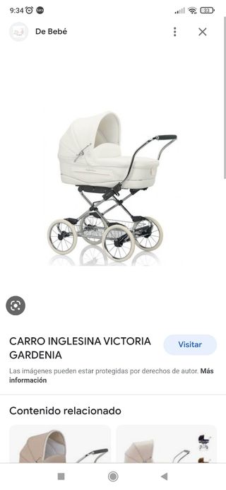 carrito de juguete niña(inglesina)
