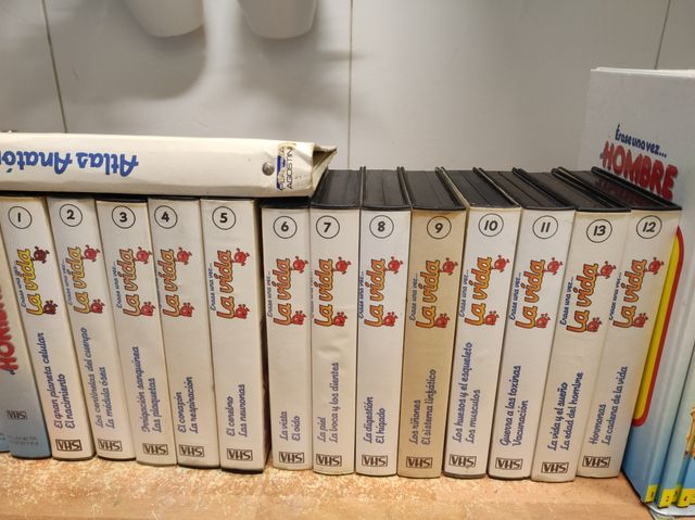 Colección Libros y VHS
