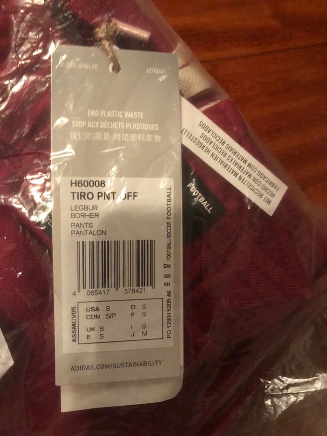 Pantalón Adidas largo - corto - camiseta Nuevas