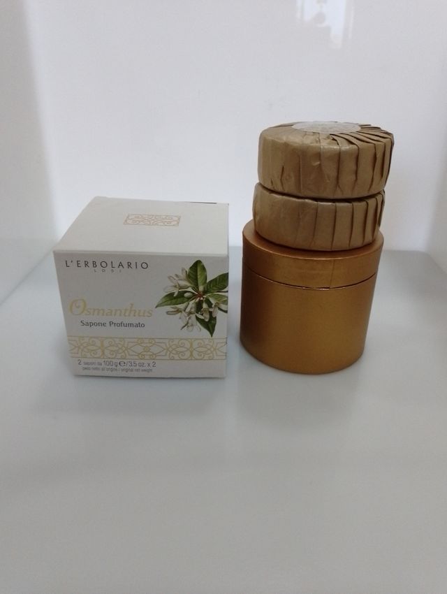 L'erbolario Osmanthus sapone profumato x2