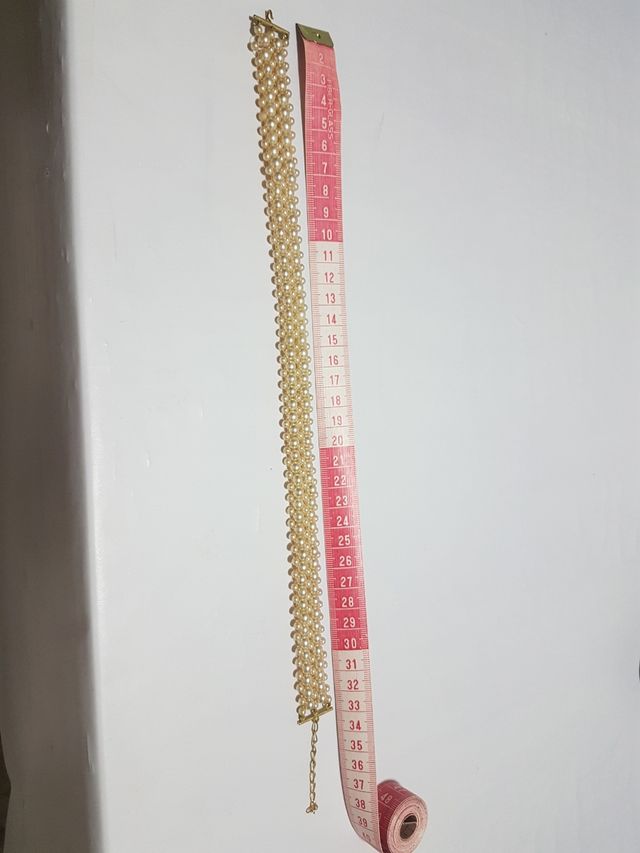 Collar, pulseras, pendientes y colgante Perlas