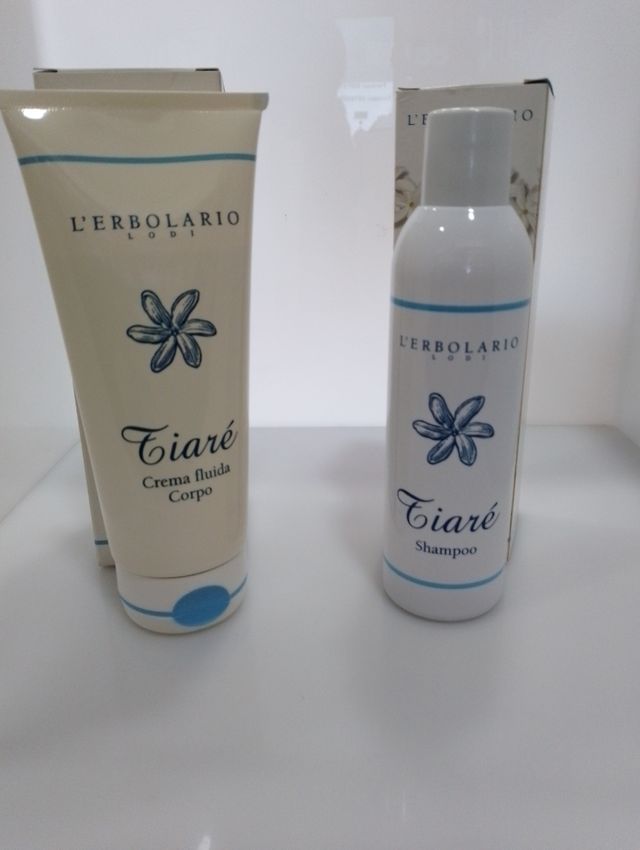 L'erbolario Tiare'shampoo e Crema corpo