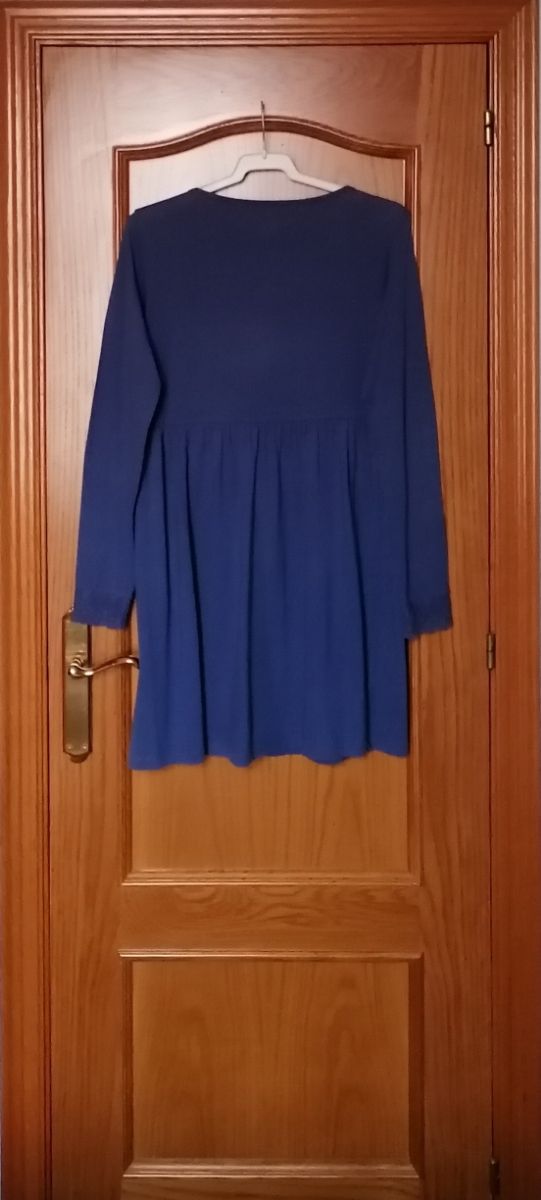 Vestido azul mujer