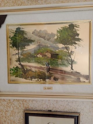 quadro di pinto a mano