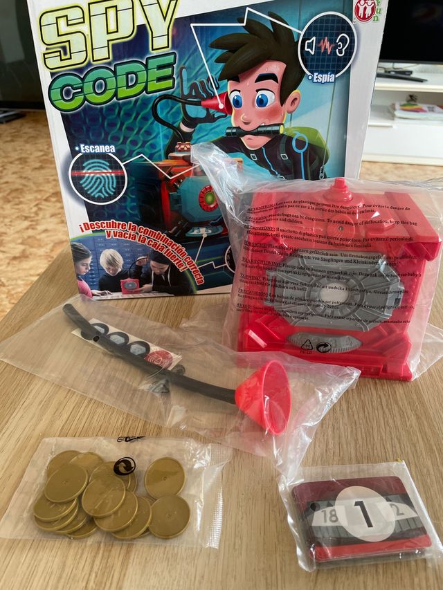 Spy code juego de mesa