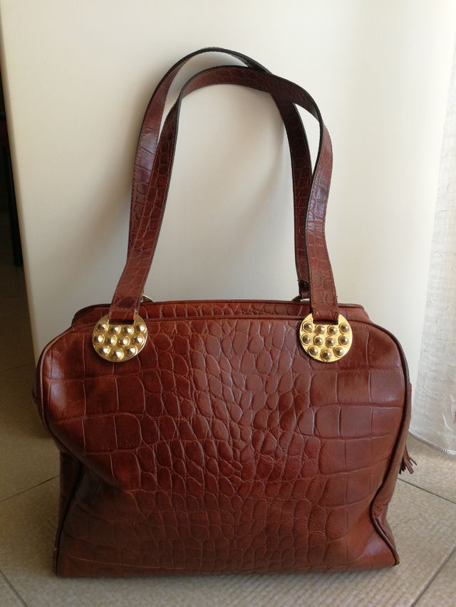 Borsa in pelle vintage Nicolas