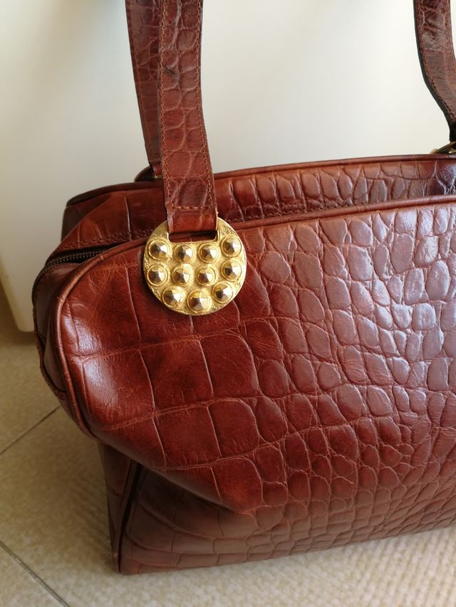 Borsa in pelle vintage Nicolas