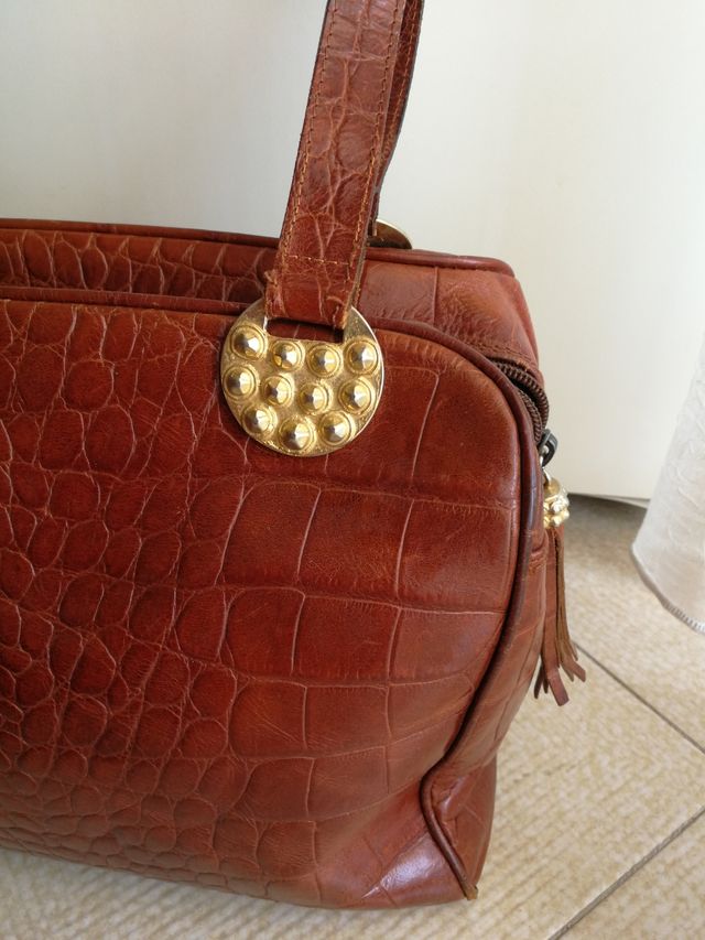 Borsa in pelle vintage Nicolas