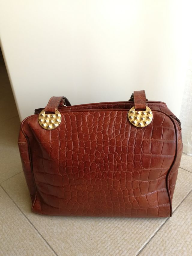 Borsa in pelle vintage Nicolas