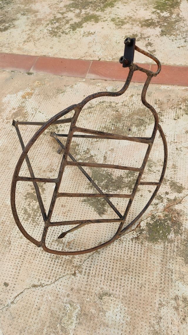 Portaequipajes bicicleta de varillas