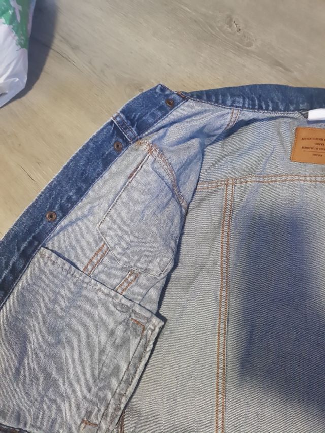 chaqueta vaquera zara talla 7