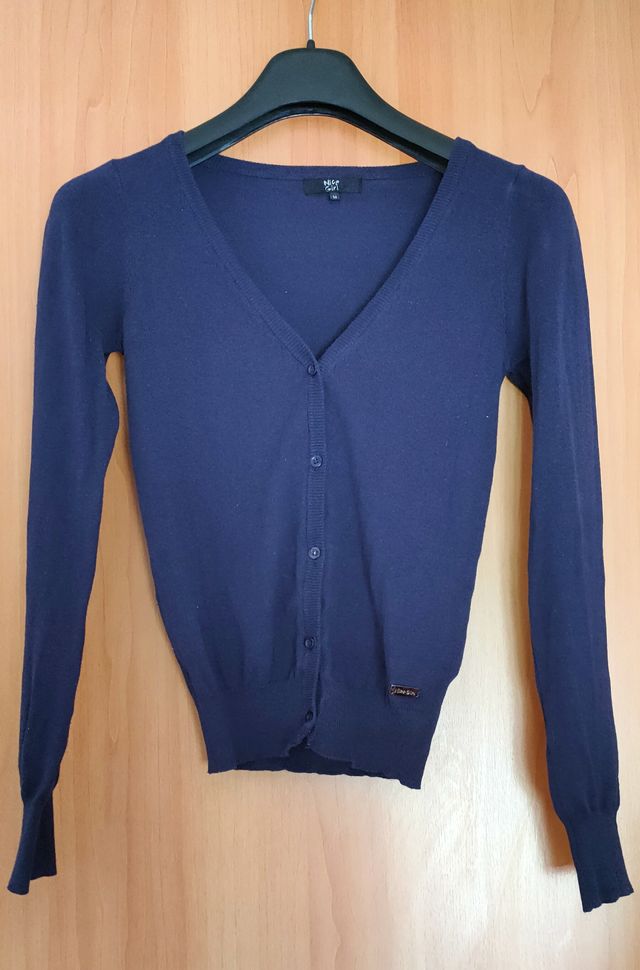 Cardigan blu