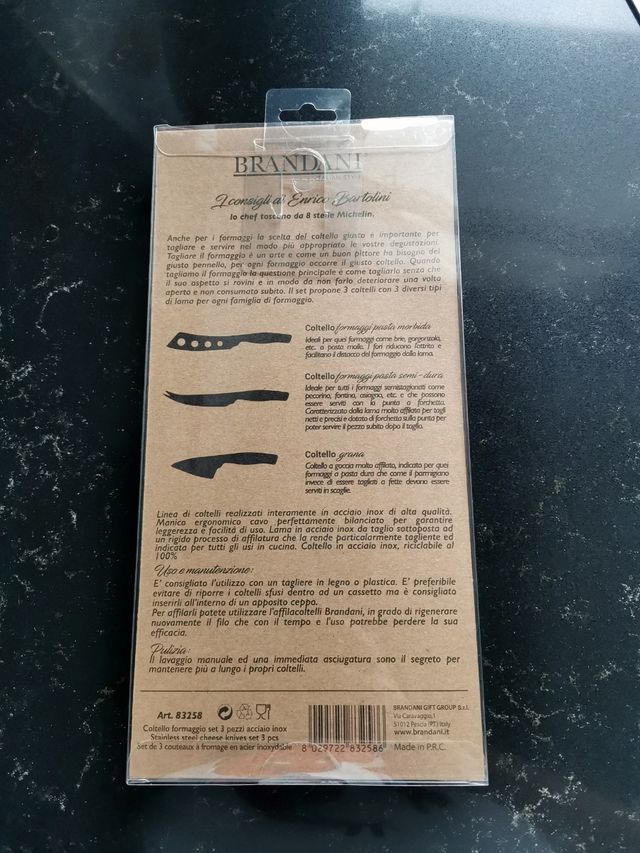 set coltelli Brandani