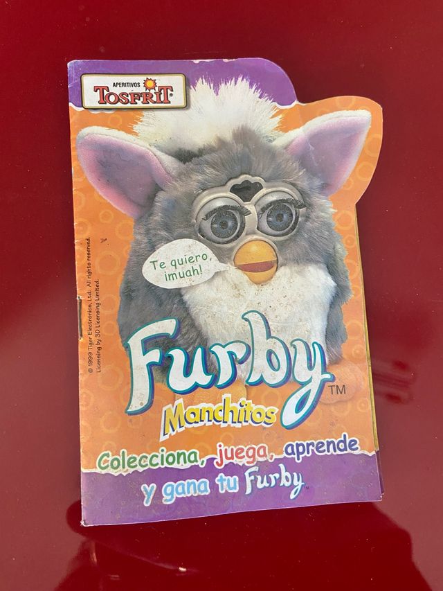 Reliquia álbum furby año 1999 