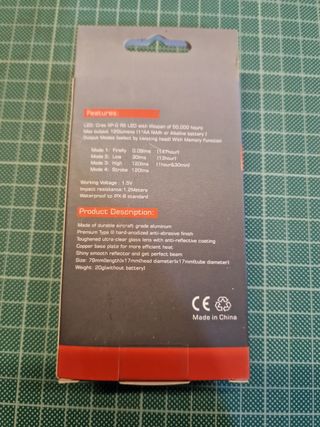 Mini Linterna Led Acebeam L10 120lm