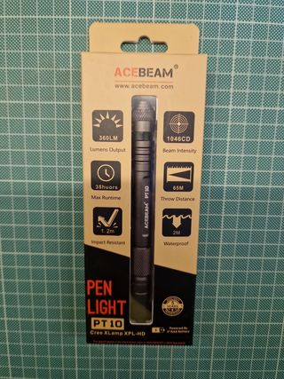 Linterna Pen Led Acebeam PT10 360lm 38hrs XPL-HD