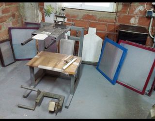 Máquina manual de Serigrafía