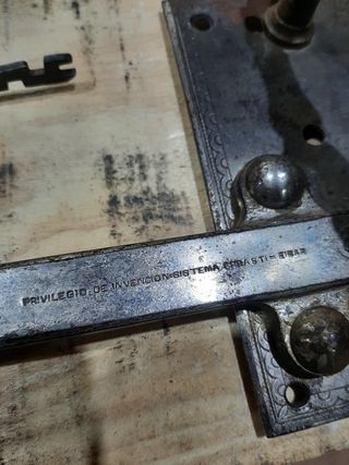 Antigua Cerradura, Palacio de Ripalda (Valencia)