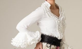 camisa sevillanas, flamenca, Talla 42/44