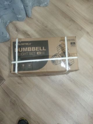 30KG DUMBBELL MANCUERNAS AJUSTABLES  NUEVAS