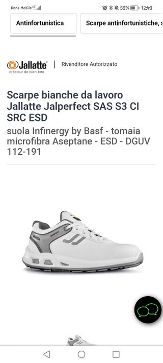 scarpa antinfortunistica