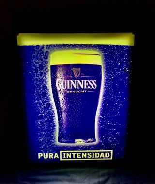 CARTEL LUMINOSO GUINNESS / VINTAGE / AÑOS 90