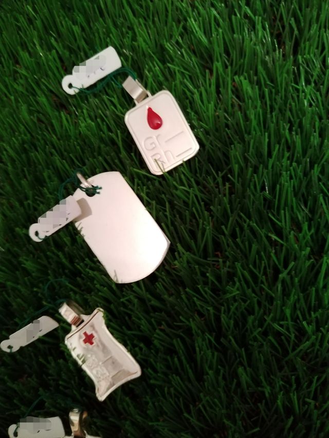 Colgantes plata por liquidación