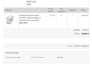 Depiladora IPL 6750 (láser) i Light