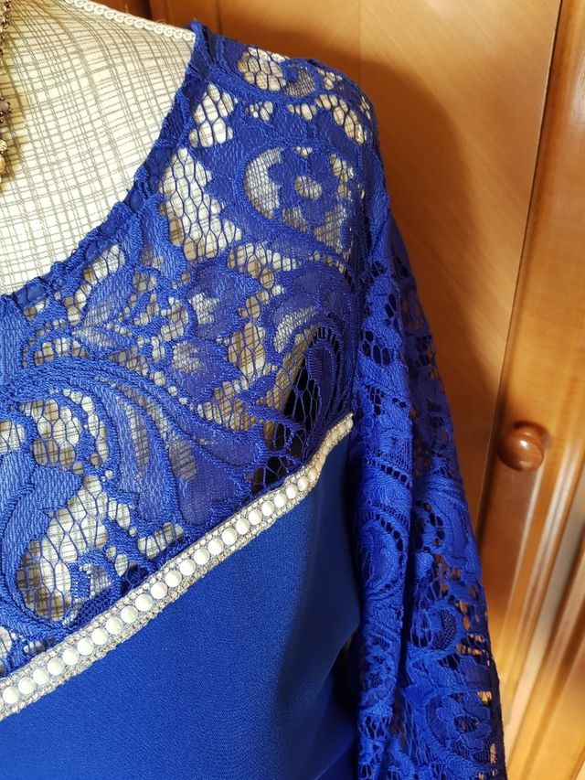 NUEVO, VESTIDO FIESTA, TALLA 50, A ESTRENAR!!