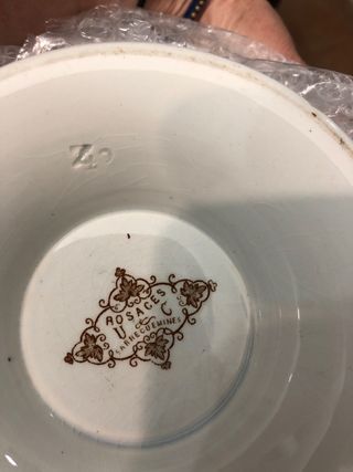 Sopera porcelana Sarreguemines