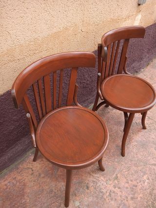 Sillas estilo Thonet