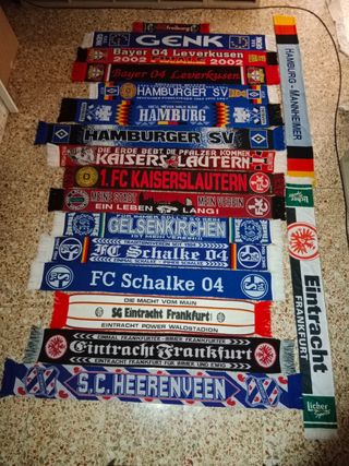73 Bufandas Equipos Alemanes