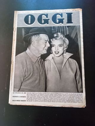 riviste oggi Marylin Monroe