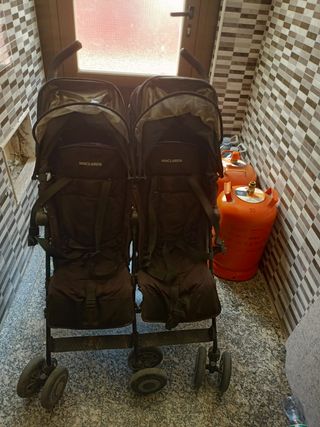 Carrito bebes gemelar