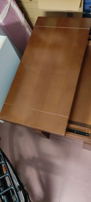 Mesa centro madera alta calidad