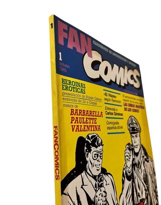 FAN CÓMICS.  Verano 1985