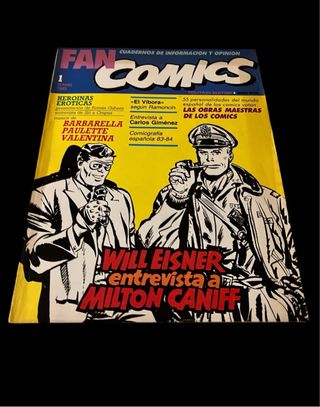 FAN CÓMICS.  Verano 1985