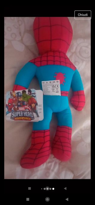 spiderman pupazzo
