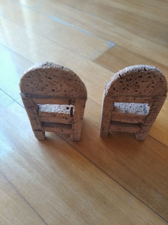 Lote sillas casa muñecas