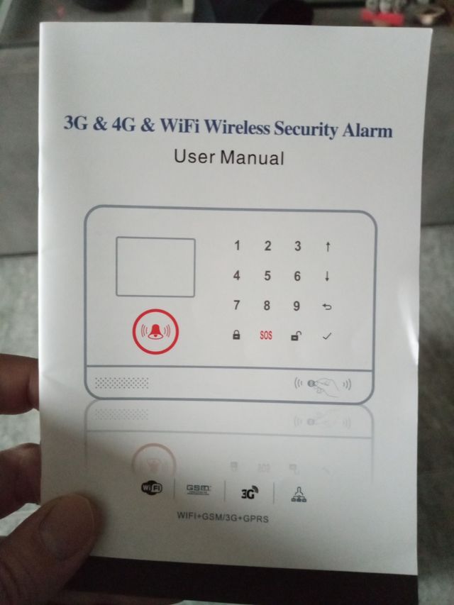 alarma nueva para wifi o tarjeta GSM