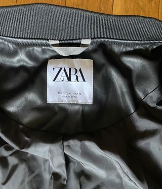 NUEVA- CAZADORA POLIPIEL ZARA