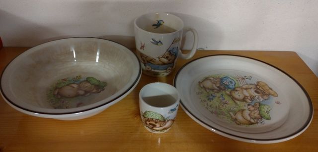 Set da colazione per bambini dei Woofits