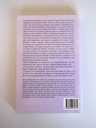 Pájaros a punto de volar. Patricia Highsmith