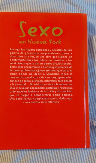 libro sexo en Nueva York . Candace Bushnell